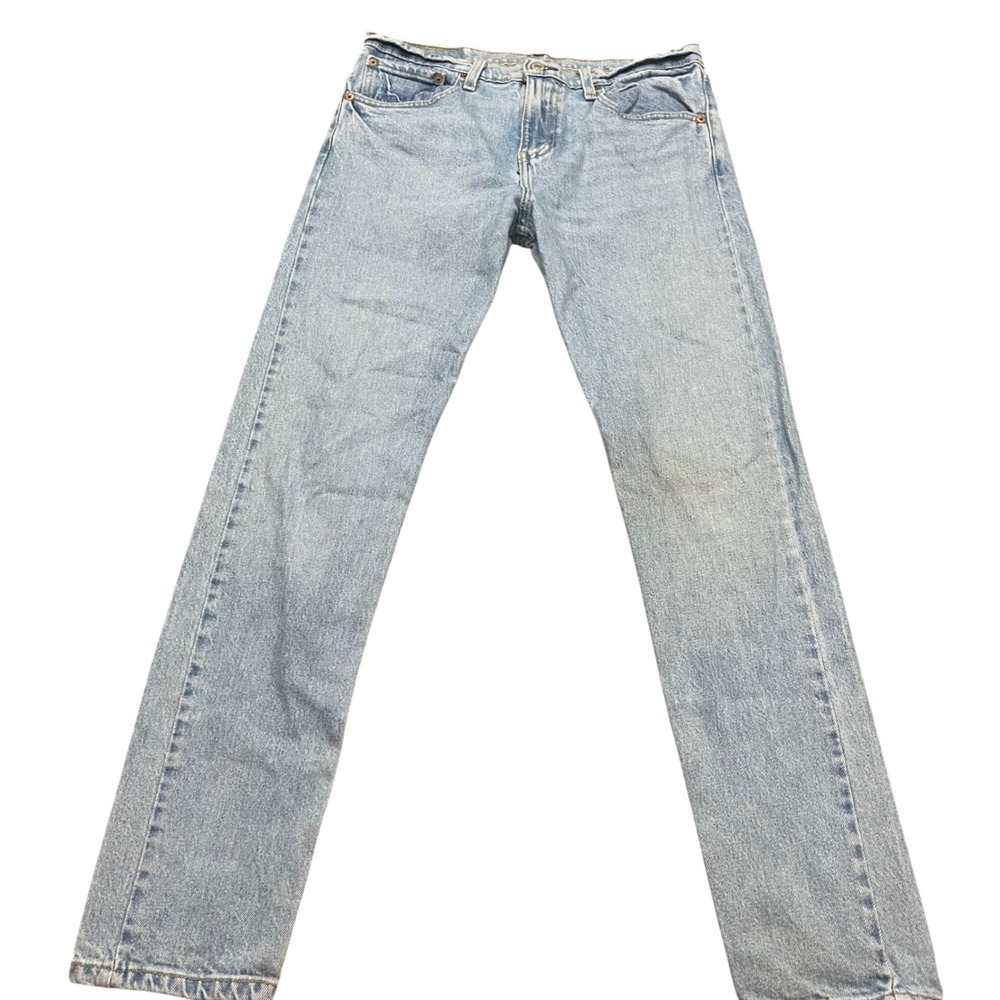 Levis‎ 512 Slim Taper Jeans Mens 31x32 Light Wash Blue Denim